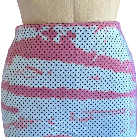 Womens Skirt Size Small Reworked Pencil Hippie Chic Festival Office Hippy Summer - Picture 2 of 7